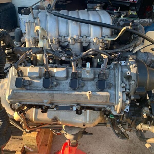 JDM 2UZ Lexus Complete Engine with Transmission - Image 6