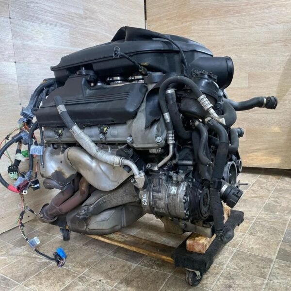 BMW S65 V8 COMPLETE ENGINE WITH TRANSMISSION - Image 6