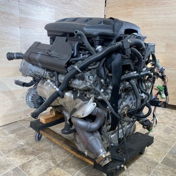 BMW S65 V8 COMPLETE ENGINE WITH TRANSMISSION - Image 2