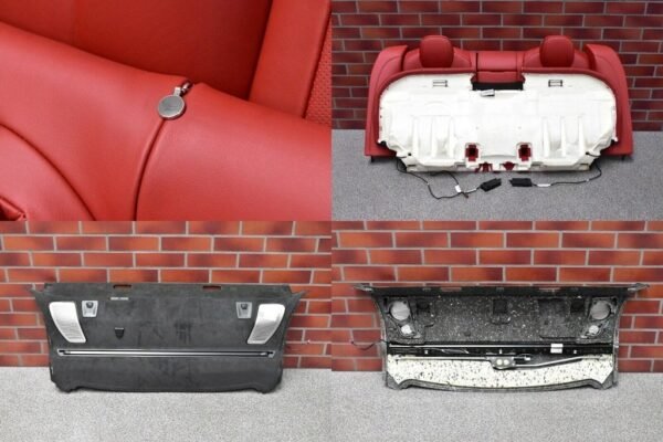 BMW M6 F06 complete interior with set of red seating sofa - Image 5