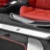 BMW M6 F06 complete interior with set of red seating sofa - Image 3