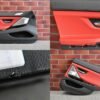 BMW M6 F06 complete interior with set of red seating sofa - Image 11