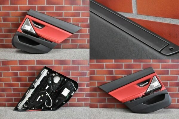 BMW M6 F06 complete interior with set of red seating sofa - Image 10