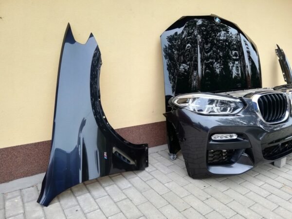 BMW X3 Hood Fender, Bumper, Headlight & Radiator for Sale - Image 2