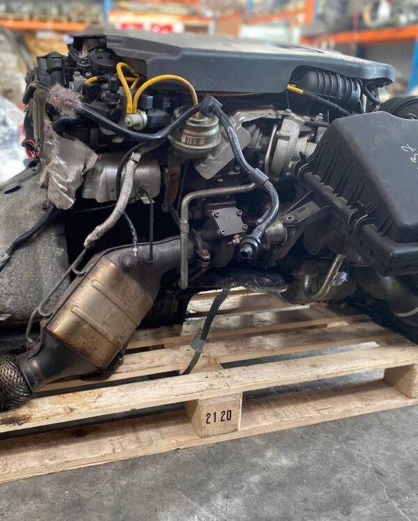 BMW E60 535d (3.0L) 306D4 Complete Engine with Transmission - Image 6