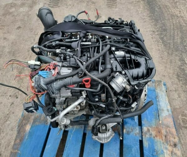 BMW N47D20 COMPLETE ENGINE WITH TRANSMISSION
